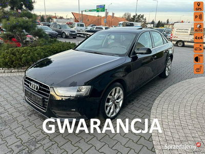 Audi A4 Quattro, skóra,pamięć foteli,szklany dach,LED,2.0TF…