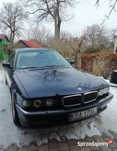 BMW E38,750i,5.4l, V12,327km, sportowy wydech Eisenmann