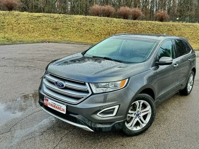 Ford EDGE 2.0 TURBO+gaz 245KM 4x4 Titanium skóry navi kamera 1 wł 1 rok gwaran