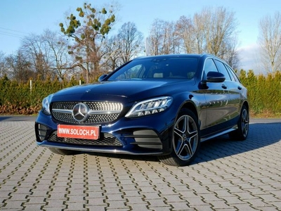 Mercedes C 300 2.0 300d 245KM 4Matic 4x4 AMG Dynamic Select VAT 23% Brutto +Koła zima W205 (2014-2021)