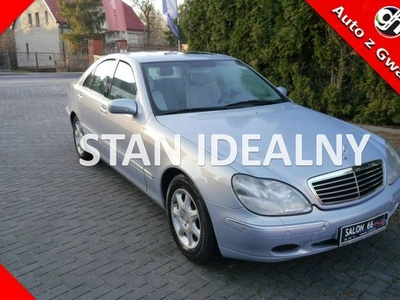 Mercedes S 320 3,2 Gaz LPG 190tyś km Stan Idealny bez rdzy i korozji bezwypadkowy W220 (1998-2005)