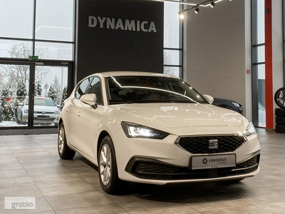 SEAT Leon III -Style 1.5TSI 130KM M6 2021 r., salon PL, I wł., f-a VAT, gwarancja