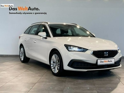 Seat Leon Style ST 1.5TSI 130KM M6 2021 r., salon PL, I wł., f-a VAT, gwarancja IV (2020 - )