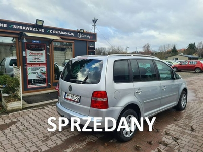 Volkswagen Touran / 1.6 benzyna / Ksenon / klimatronik/ Grzane fotele / Alu / Tempomat / I (2003-2010)