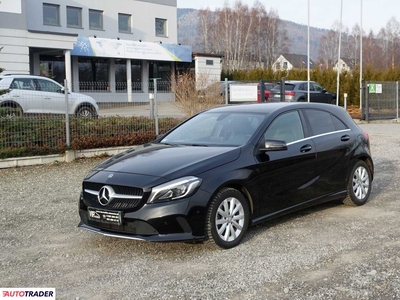 Mercedes A-klasa 1.6 benzyna 122 KM 2016r. (Buczkowice)