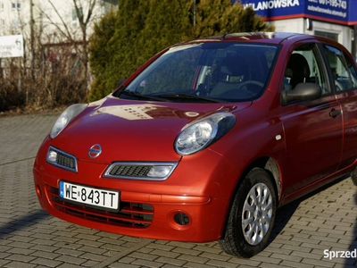 Nissan Micra 5D, klimatyzacja, salon Polska, II właściciel …