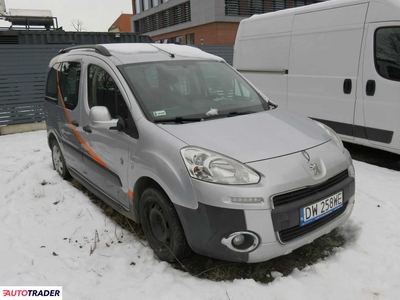 Peugeot Partner 1.6 benzyna 120 KM 2012r. (Komorniki)