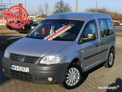 Volkswagen Caddy Life, 1.6B 102KM, 100% Oryginał Lakier, 7-…