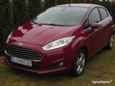 Ford Fiesta Titanium Bogate wyposażenie Serwisowana USB AUX