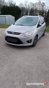 Ford Grand C-max 7 osobowy + komplet idealnych opon zimowych na felgach