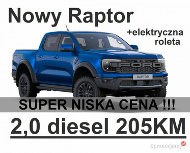 Ford Ranger Raptor Nowy Raptor 2,0 diesel 205KM Elektryczna…