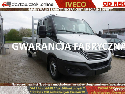 Iveco Daily 3.0 160KM, skrzynia otwarta 3,5m i 4,2m, 7 miej…