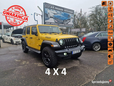 Jeep Wrangler 2.0 Turbo Benzyna 272 KM, Kamera Cofania, Blu…