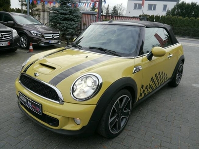 Mini Cooper S 1.6 Cabrio Skóra Stan Idealny Bezwypadkowy z Niemiec Gwarancja 12mc