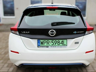 Nissan Leaf SalonPL FV23% 40Khw Visia 12.2021r 150KM 1WŁ ASO LED