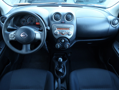 Nissan Micra 2011 1.2 16V 135863km ABS klimatyzacja manualna