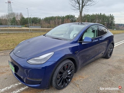 Tesla Model Y Performance AWD Maksymalna Wersja Wyposażenia