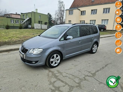 Volkswagen Touran Opłacony Zdrowy Zadbany TDI Navi Klima Alu 1 Wł