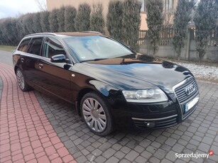 Audi a6 c6 2.4 V6 gaz kombi skrzynia manual czarne felgi 18 hak