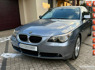 BMW 530 BMW e60 530i 231km M54 Sedan Bogate wyposażenie B.Ładna Opłacona E…