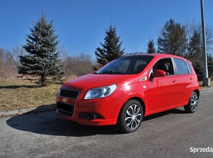 Chevrolet Aveo 1.2 Benzyna 75KM Klima AUX Elektryczne szyby i lusterka