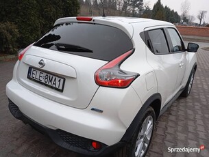 Nissan Juke 2015r. 1.5 110KM Biała Perła, Śliczny