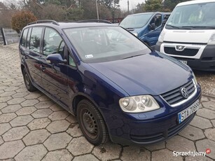 sprzedam vw touran silnik 1,9 tdi 7 osób hak