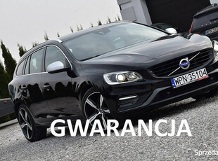 Volvo V60 2,0D3 R-Desing Xenon Led Navi Alcantara Gwarancja I (2010-2018)