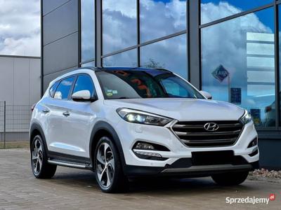 Hyundai Tucson niebieski 1.7 CRDi DCT pełna opcja