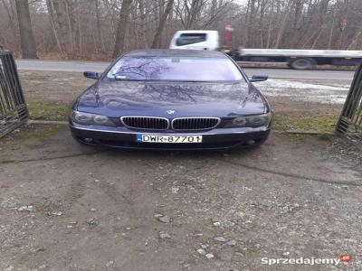 Sprzedam BMW V8 e65e66 z gazem uszkodzony motor