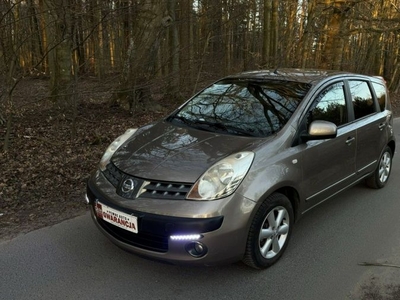 Nissan Note 1.4 I czujniki parkowania piękny stan selen serwis 3 miesiące gwarancj