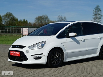 Ford S-MAX Automat Ksenon K amera Led Pół Skóra +Alcantara Panorama Dach 2,0163