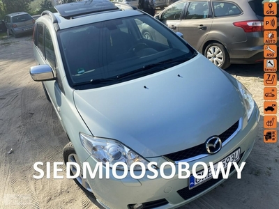 Mazda 5 I Benzyna, xenony, nawigacja, klimatronik, 7 miejsc, kamera, zarej.