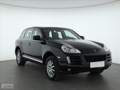 Porsche Cayenne I , Salon Polska, Serwis ASO, Skóra, Klima, Parktronic