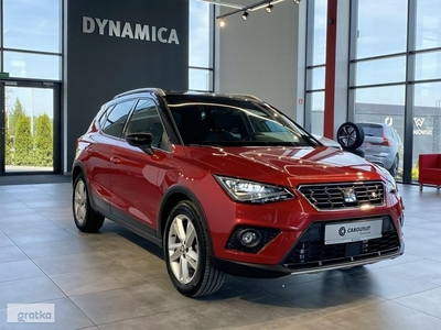 SEAT Arona FR 1.0TSI 110KM DSG 2021 r., salon PL, I wł., f. VAT