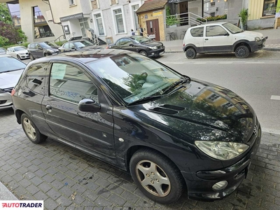 Peugeot 206 1.4 benzyna 75 KM 2008r.