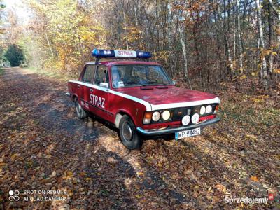 fiat 125 strażak do reklamy do filmu itp