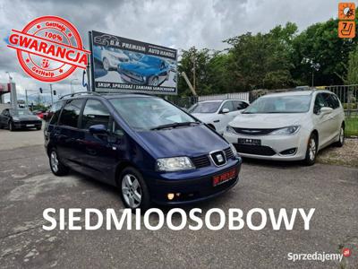 Seat Alhambra 1.9 TDI 115 KM, Klimatyzacja, Szyberdach, Alu…