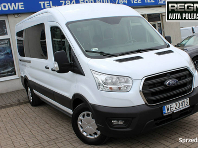 Ford Transit 9-osobowy SalonPL FV23% Lift Rej2020 Parktronic Tempomat Hak …