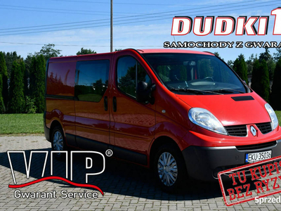 Renault Trafic 2,0dci ,Brygadówka,6 osób, zarejestrowany w kraju