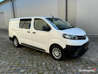 Toyota ProAce 2.0 D4D 122km 6-osobowa Brygadówka Long Długa FAKTURA VAT23%.