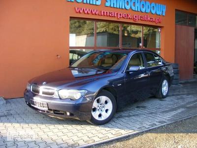 BMW SERIA 7 IV (E65/E66) BMW SERIA 7 730 Navi, skóra, ksenon