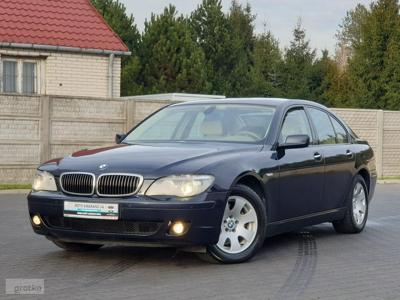 BMW SERIA 7 IV (E65/E66) BMW SERIA 7 750i 4,8v8 367KM ShadowLine/Kremy/Navi/Serwisowany/Model2007