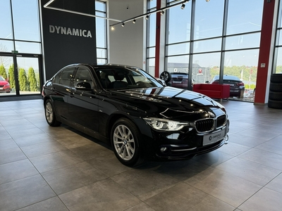 BMW SERIA 3 V (F30/F31/F34) BMW SERIA 3 i Sportline 1.5 136KM automat 2017 r., salon PL, f-a VAT, serwisowan