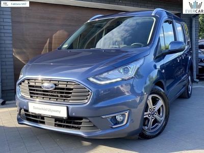 Ford Tourneo Connect II TITANIUM 120KM 2021 Max wyp SalonPL Iwł Bezwyp VAT