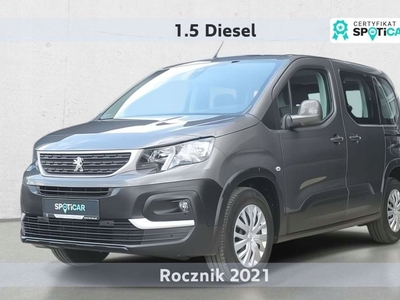 Peugeot Rifter Standard 1.5 BlueHDI 102KM 2021