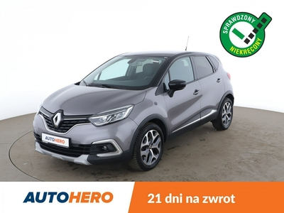 Renault Captur automat, lift, navi, klima auto, kamera i czujniki parkowania, grzan