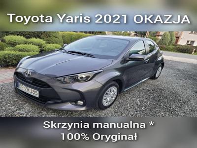 Okazja * Toyota*Yaris*2021*1.5 Benzyna*Manual* FV23% * 100% Oryginał*