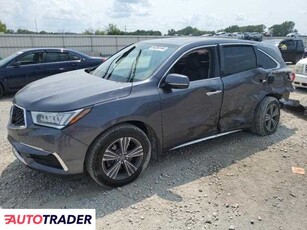 Acura MDX 3.0 benzyna 2019r. (KANSAS CITY)