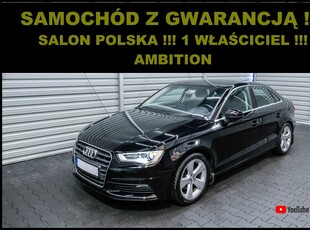 Audi A3 8V Limousine 1.4 TFSI 125KM 2013